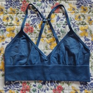 Lululemon Ebb to Street Bra Navy 6